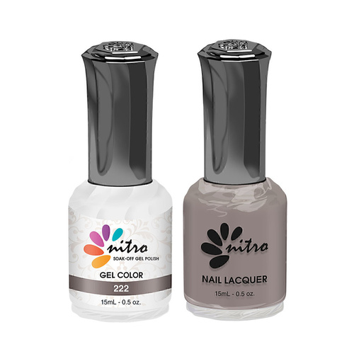 Nitro N222 - Duo Gel & Nail Lacquer 15ml