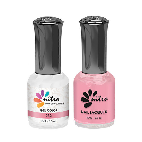 Nitro N232 - Duo Gel & Nail Lacquer 15ml