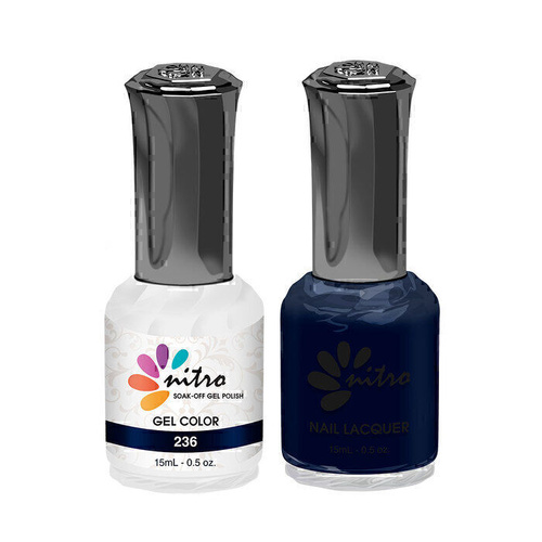 Nitro N236 - Duo Gel & Nail Lacquer 15ml