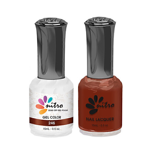 Nitro N246 - Duo Gel & Nail Lacquer 15ml