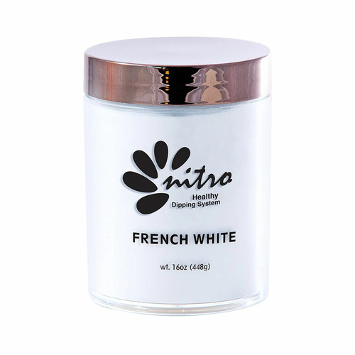 NITRO SNS Gelish Dipping Powder Nail System 448g - French White