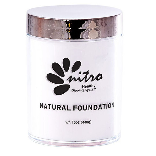 NITRO Dip Dipping Powder Nail System 448g - Natural Foundation