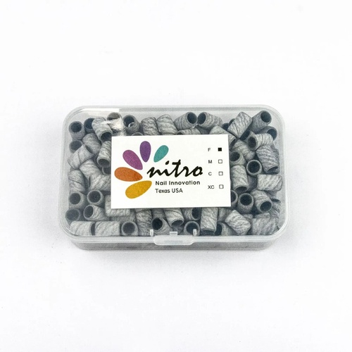 NITRO - Nail Drill Sanding Band Paper WHITE Grit #180 Fine - 1000pcs