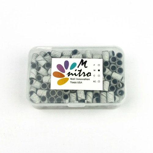 NITRO - Nail Drill Sanding Band Paper WHITE Grit #150 Medium - 1000pcs