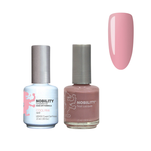 Lechat Nobility NBCS010 Cool Pink - Gel & Nail Lacquer Duo 15ml