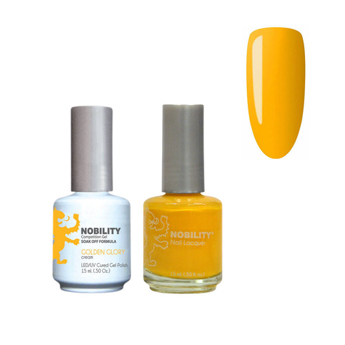 Lechat Nobility NBCS019 Golden Glory - Gel & Nail Lacquer Duo 15ml