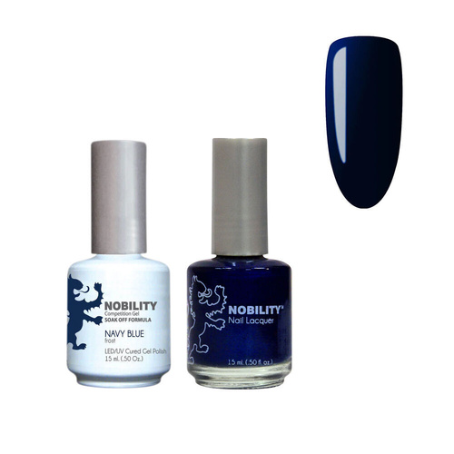 Lechat Nobility NBCS020 Navy Blue - Gel & Nail Lacquer Duo 15ml