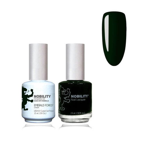 Lechat Nobility NBCS047 Emerald Forest - Gel & Nail Lacquer Duo 15ml