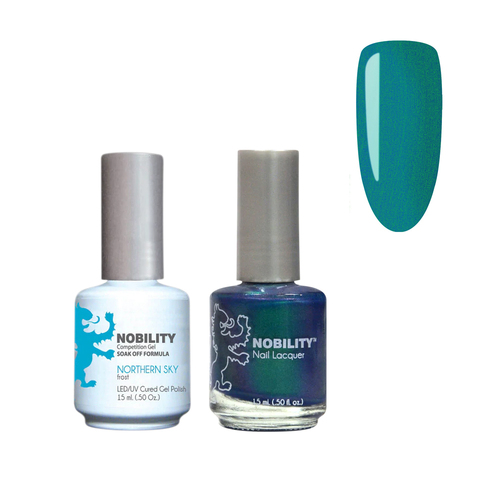Lechat Nobility NBCS050 Northern Sky - Gel & Nail Lacquer Duo 15ml