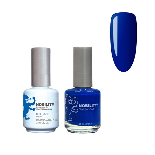 Lechat Nobility NBCS058 Blue Jazz - Gel & Nail Lacquer Duo 15ml