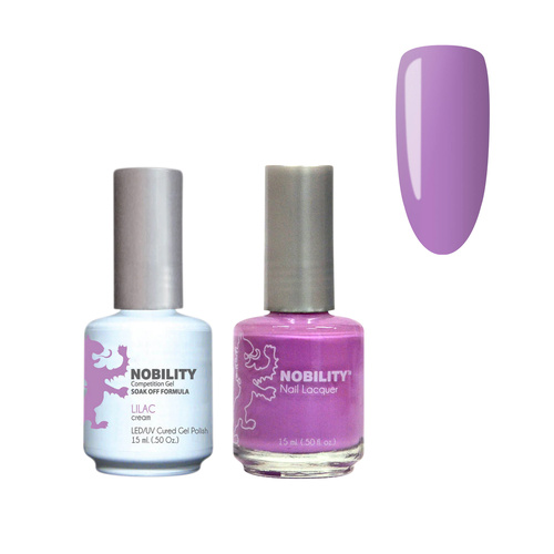 Lechat Nobility NBCS074 Lilac - Gel & Nail Lacquer Duo 15ml