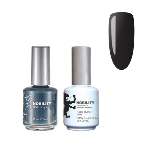 Lechat Nobility NBCS079 Dark Knight - Gel & Nail Lacquer Duo 15ml