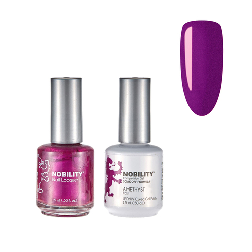 Lechat Nobility NBCS106 Amethyst - Gel & Nail Lacquer Duo 15ml
