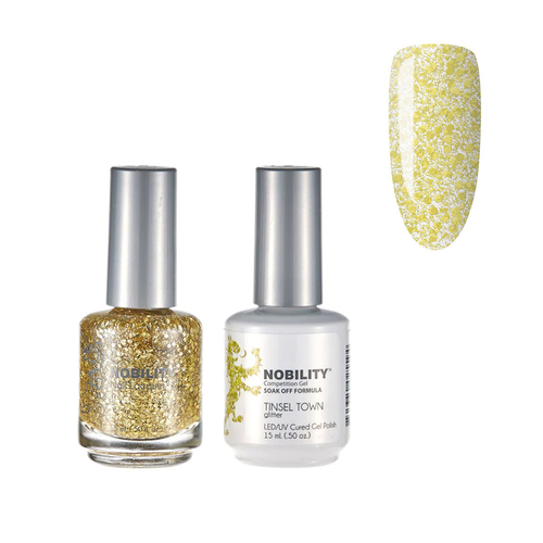 Lechat Nobility NBCS109 Tinsel Town - Gel & Nail Lacquer Duo 15ml