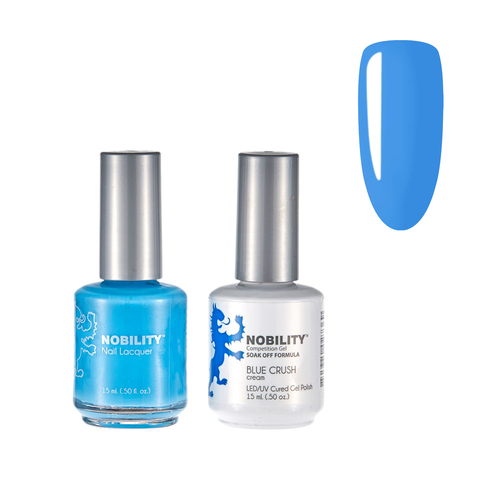 Lechat Nobility NBCS116 Blue Crush - Gel & Nail Lacquer Duo 15ml