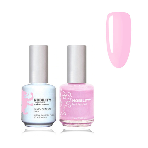 Lechat Nobility NBCS121 Berry Sundae - Gel & Nail Lacquer Duo 15ml