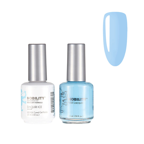Lechat Nobility NBCS123 Daiquiri Ice - Gel & Nail Lacquer Duo 15ml