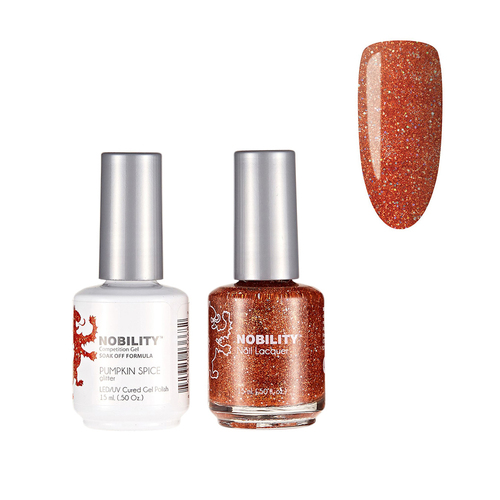 Lechat Nobility NBCS129 Pumpkin Spice - Gel & Nail Lacquer Duo 15ml