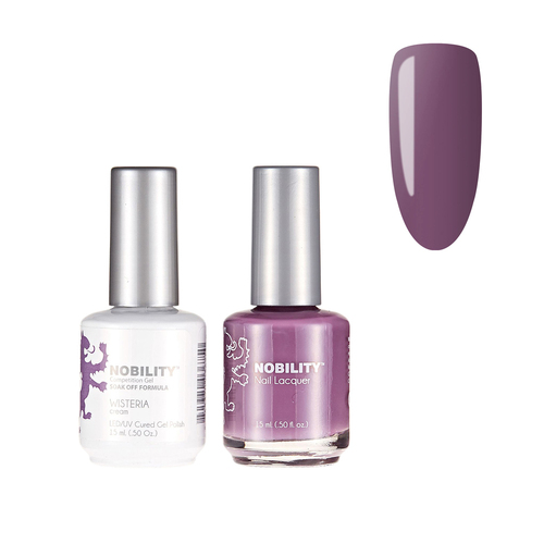 Lechat Nobility NBCS136 Wisteria - Gel & Nail Lacquer Duo 15ml