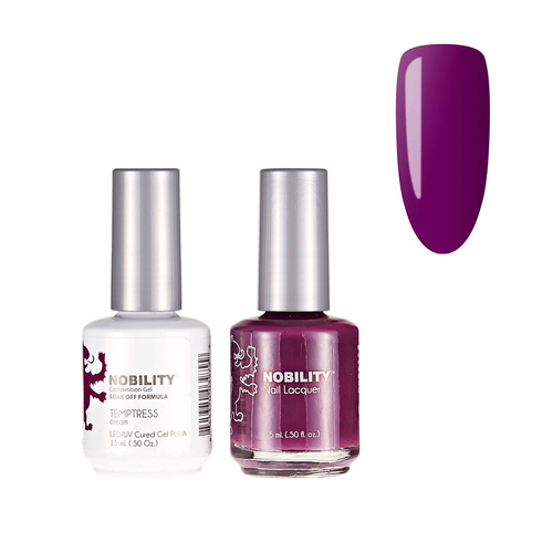 Lechat Nobility NBCS161 Temptress - Gel & Nail Lacquer Duo 15ml