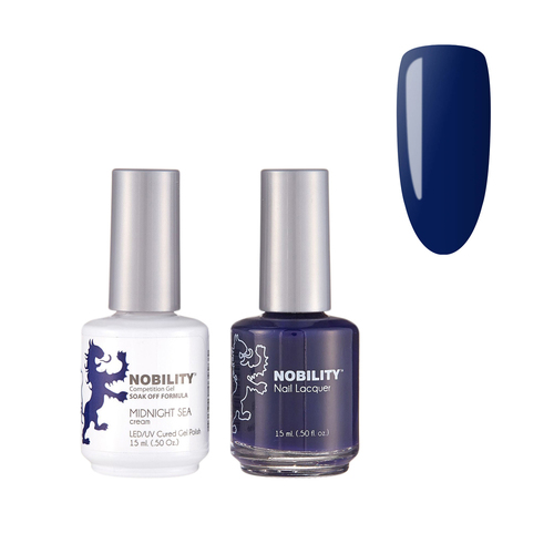 Lechat Nobility NBCS175 Midnight Sea - Gel & Nail Lacquer Duo 15ml
