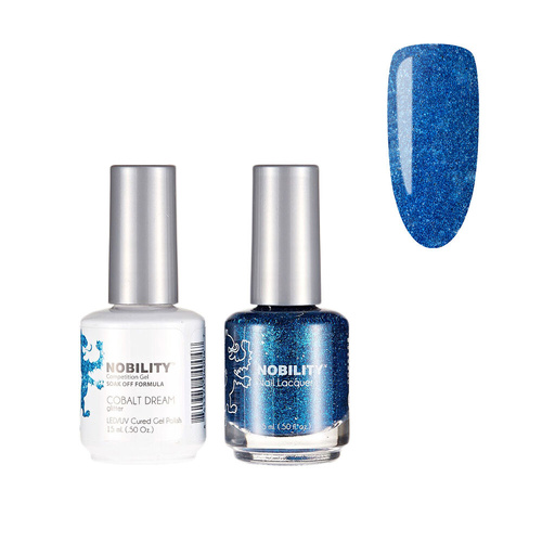 Lechat Nobility NBCS186 Cobalt Dream - Gel & Nail Lacquer Duo 15ml