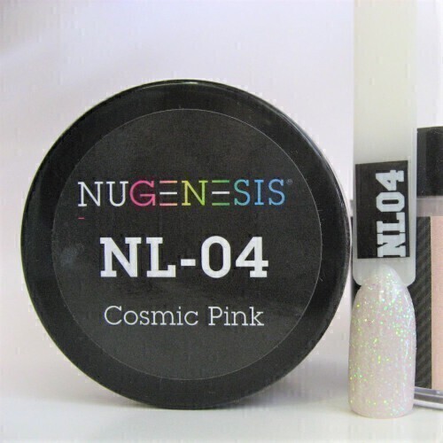 Nugenesis Dipping Powder Nail System Color NL-04 - Cosmis Pink - 43g