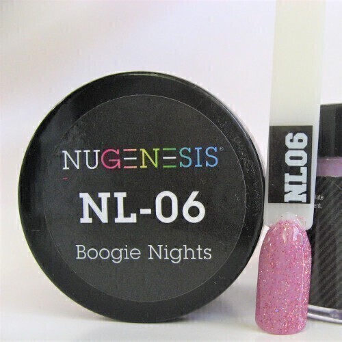 Nugenesis Dipping Powder Nail System Color NL-06 - Boogie Nights - 43g