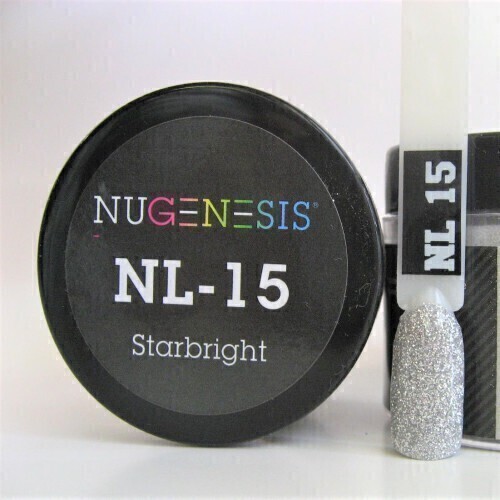 Nugenesis Dipping Powder Nail System Color NL-15 - Starbright - 43g