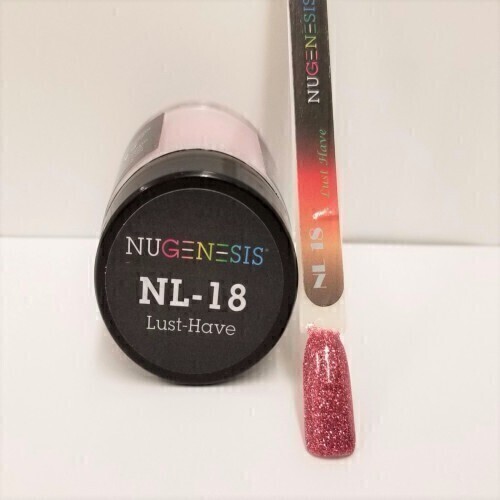 Nugenesis Dipping Powder Nail System Color NL-18 - Lust-Have - 43g