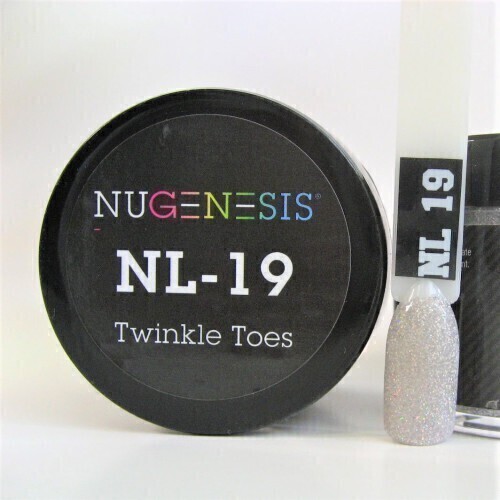 Nugenesis Dipping Powder Nail System Color NL-19 - Twinkle Toes - 43g
