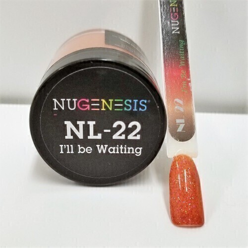 Nugenesis Dipping Powder Nail System Color NL-22 - I'll Be Waiting - 43g