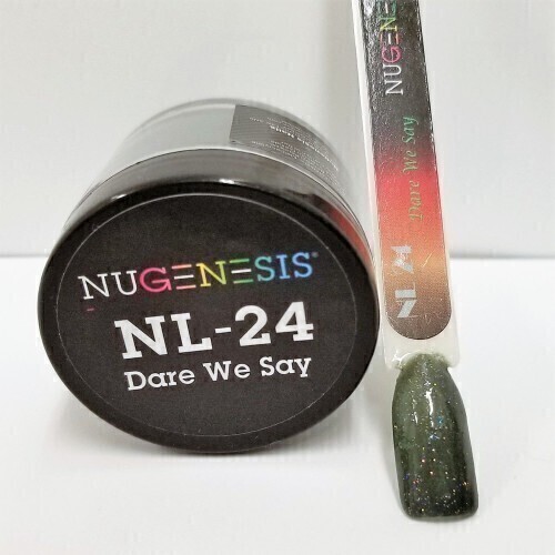 Nugenesis Dipping Powder Nail System Color NL-24 - Dare We Say - 43g
