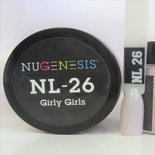 Nugenesis Dipping Powder Nail System Color NL-26 - Girly Girls - 43g