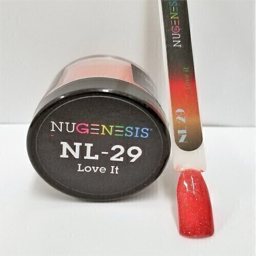 Nugenesis Dipping Powder Nail System Color NL-29 - Love It - 43g