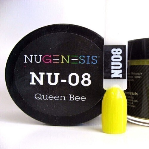 Nugenesis Dipping Powder Nail System Color NU-008 - Queen Bee - 43g
