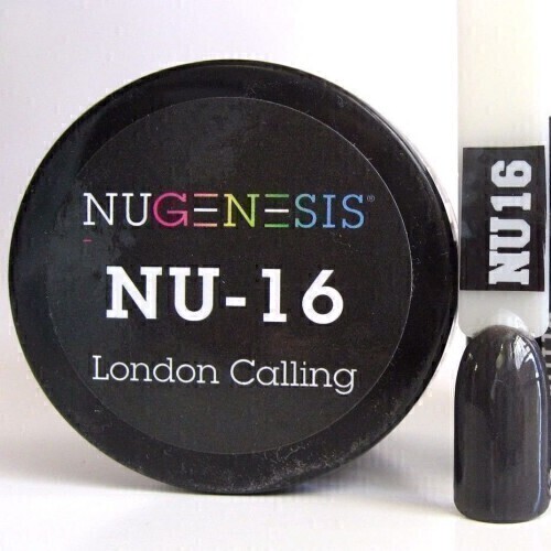 Nugenesis Dipping Powder Nail System Color NU-016 - London Calling - 43g