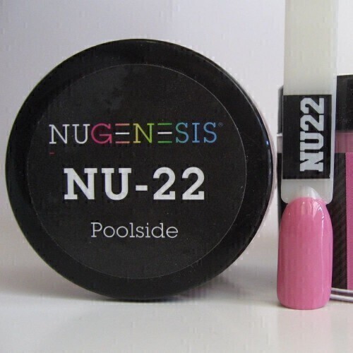 Nugenesis Dipping Powder Nail System Color NU-022 - Poolside - 43g