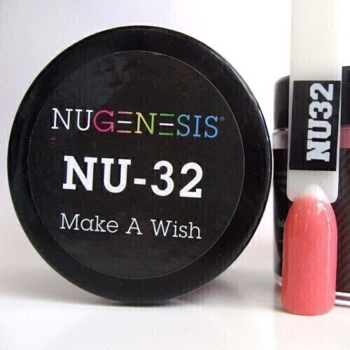 Nugenesis Dipping Powder Nail System Color NU-032 - Make A Wish - 43g