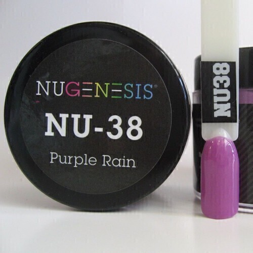 Nugenesis Dipping Powder Nail System Color NU-038 - Purple Rain - 43g