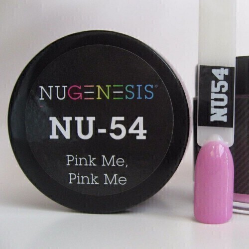 Nugenesis Dipping Powder Nail System Color NU-054 - Pink Me, Pink Me - 43g