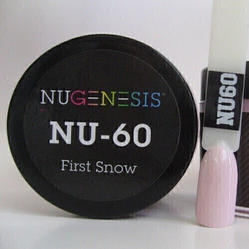 Nugenesis Dipping Powder Nail System Color NU-060 - First Snow - 43g