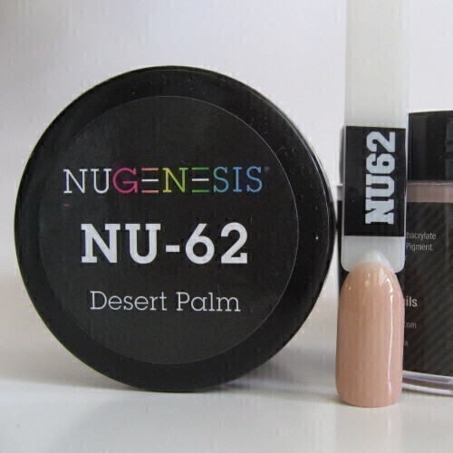 Nugenesis Dipping Powder Nail System Color NU-062 - Desert Palm - 43g