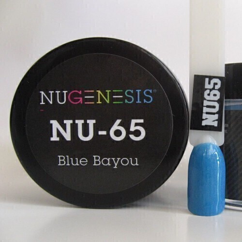 Nugenesis Dipping Powder Nail System Color NU-065 - Blue Bayou - 43g