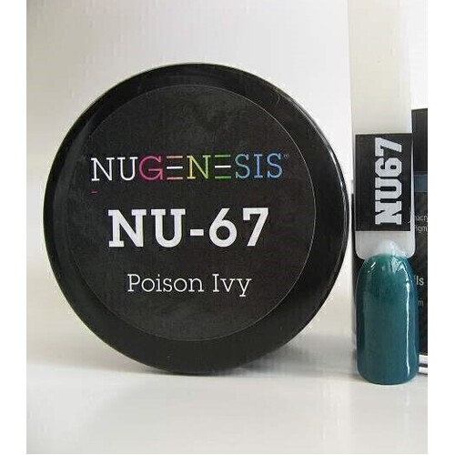 Nugenesis Dipping Powder Nail System Color NU-067 - Poison Ivy - 43g