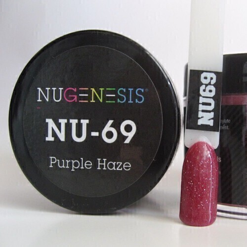 Nugenesis Dipping Powder Nail System Color NU-069 - Purple Haze - 43g