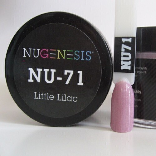 Nugenesis Dipping Powder Nail System Color NU-071 - Little Lilac - 43g