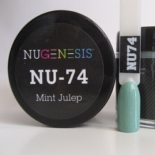 Nugenesis Dipping Powder Nail System Color NU-074 - Mint Julep - 43g