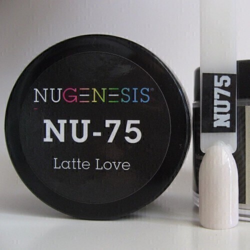 Nugenesis Dipping Powder Nail System Color NU-075 - Latte Love - 43g
