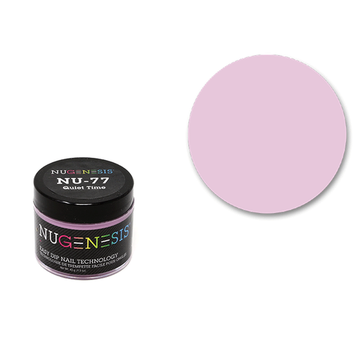 Nugenesis Dipping Powder Nail System Color NU-077 - Quite Time - 43g